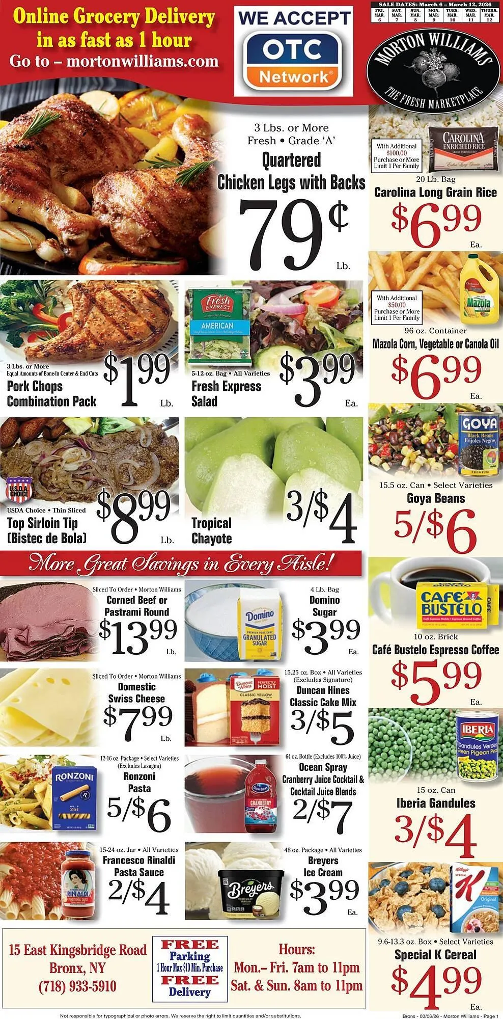 Morton Williams weekly ad - 1