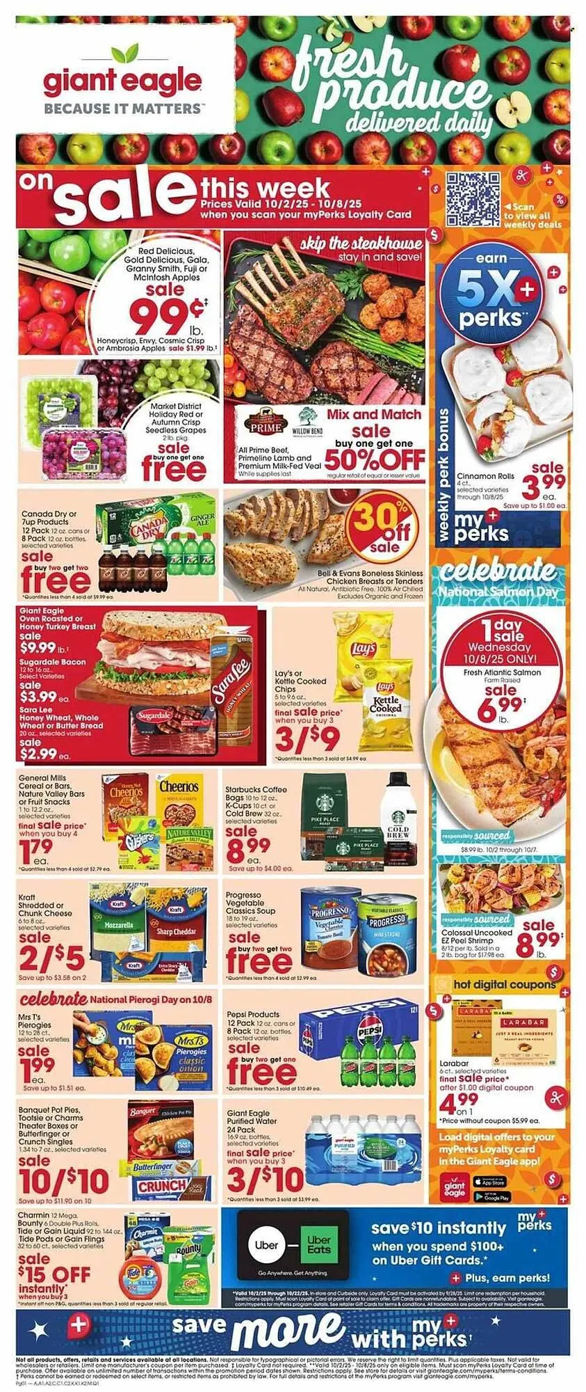 Weekly ad Giant Eagle weekly ad from October 2 to October 8 2025 - Page 2