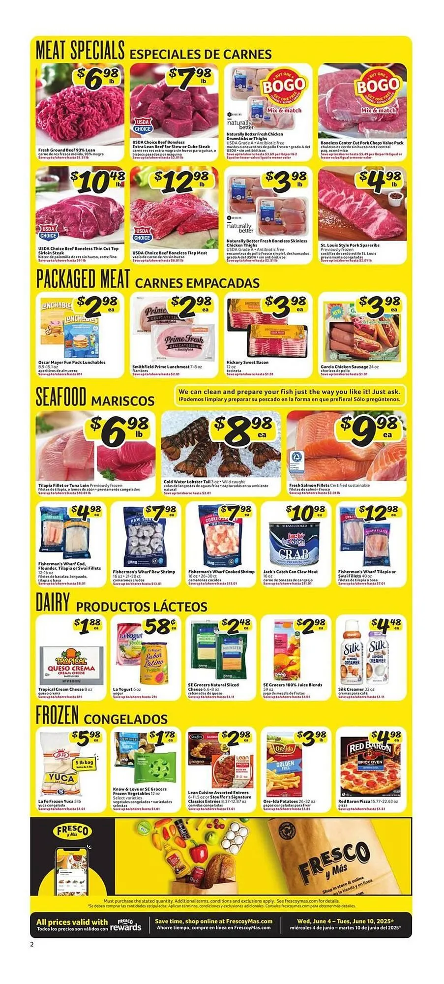 Weekly ad Fresco y Más Weekly Ad from June 4 to June 10 2025 - Page 2