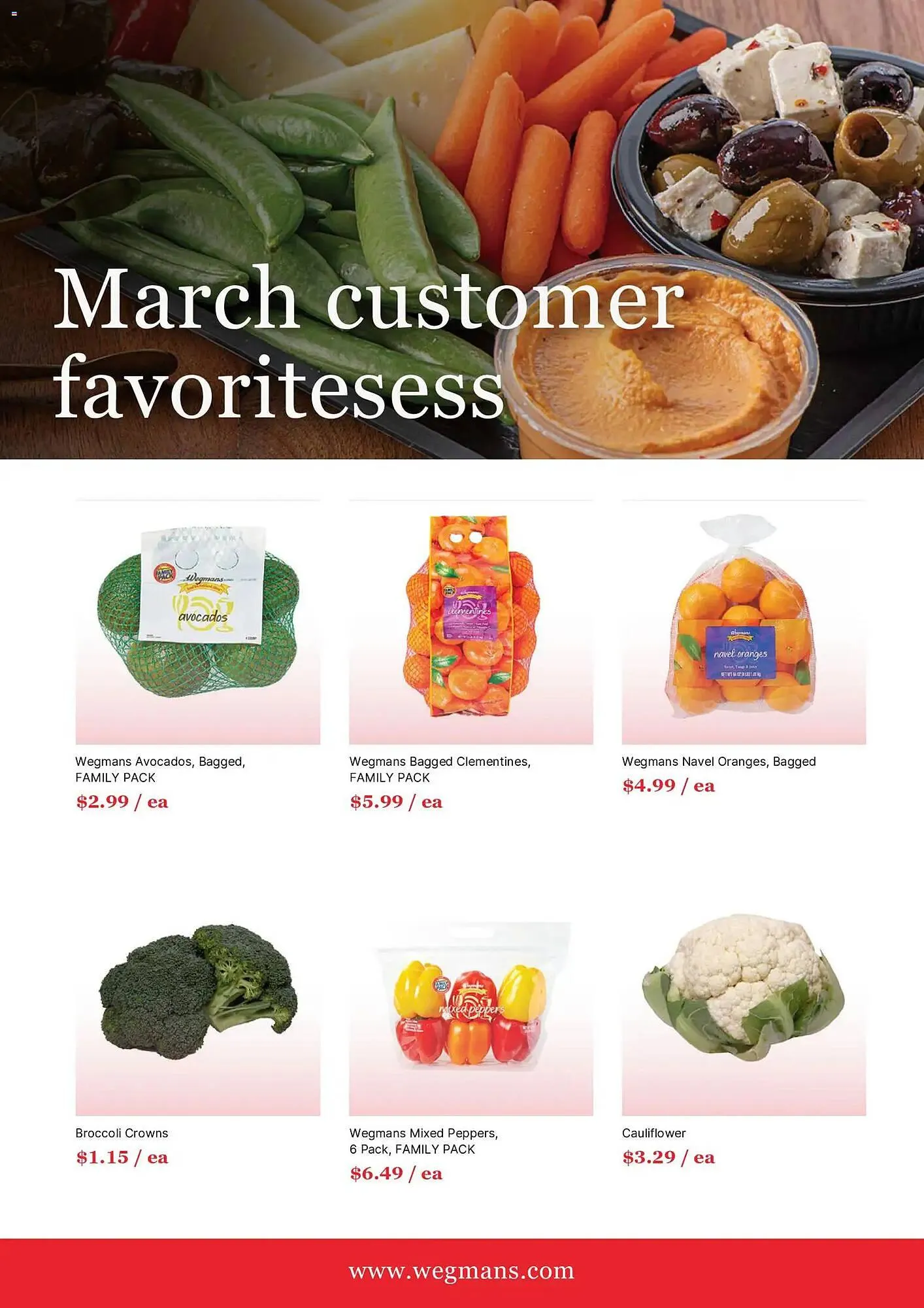 Weekly ad Wegmans flyer from March 1 to April 1 2026 - Page 4