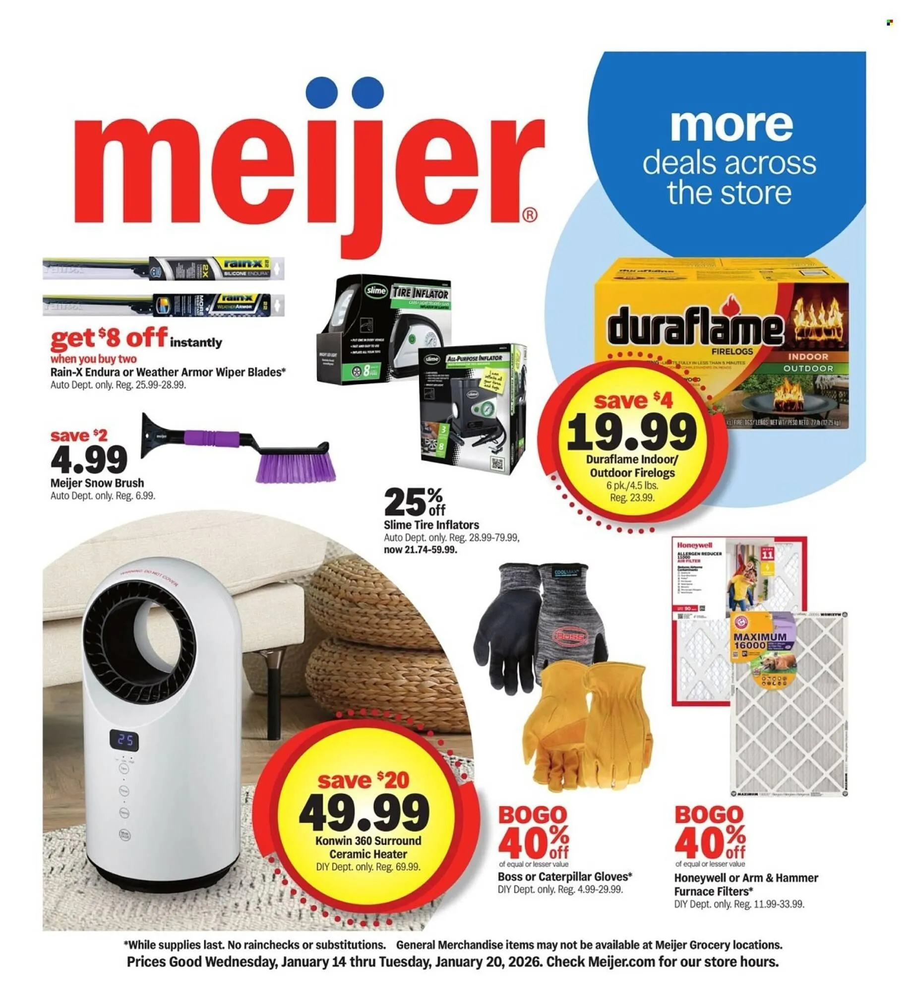 Weekly ad Meijer weekly ad from January 14 to January 20 2026 - Page 1
