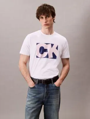 Monogram Logo Box Graphic Classic T-Shirt