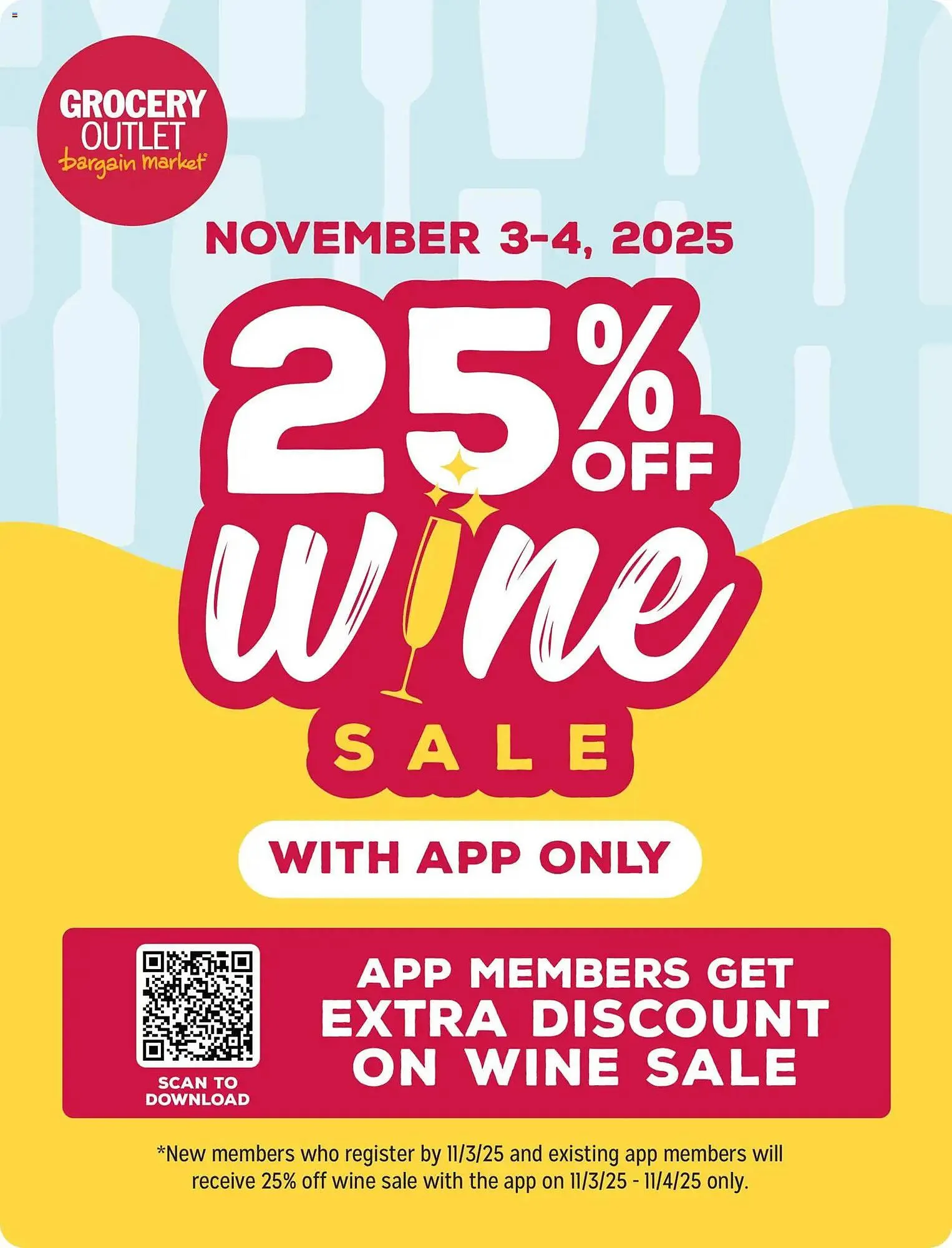 Weekly ad Grocery Outlet weekly ad from November 3 to November 4 2025 - Page 1