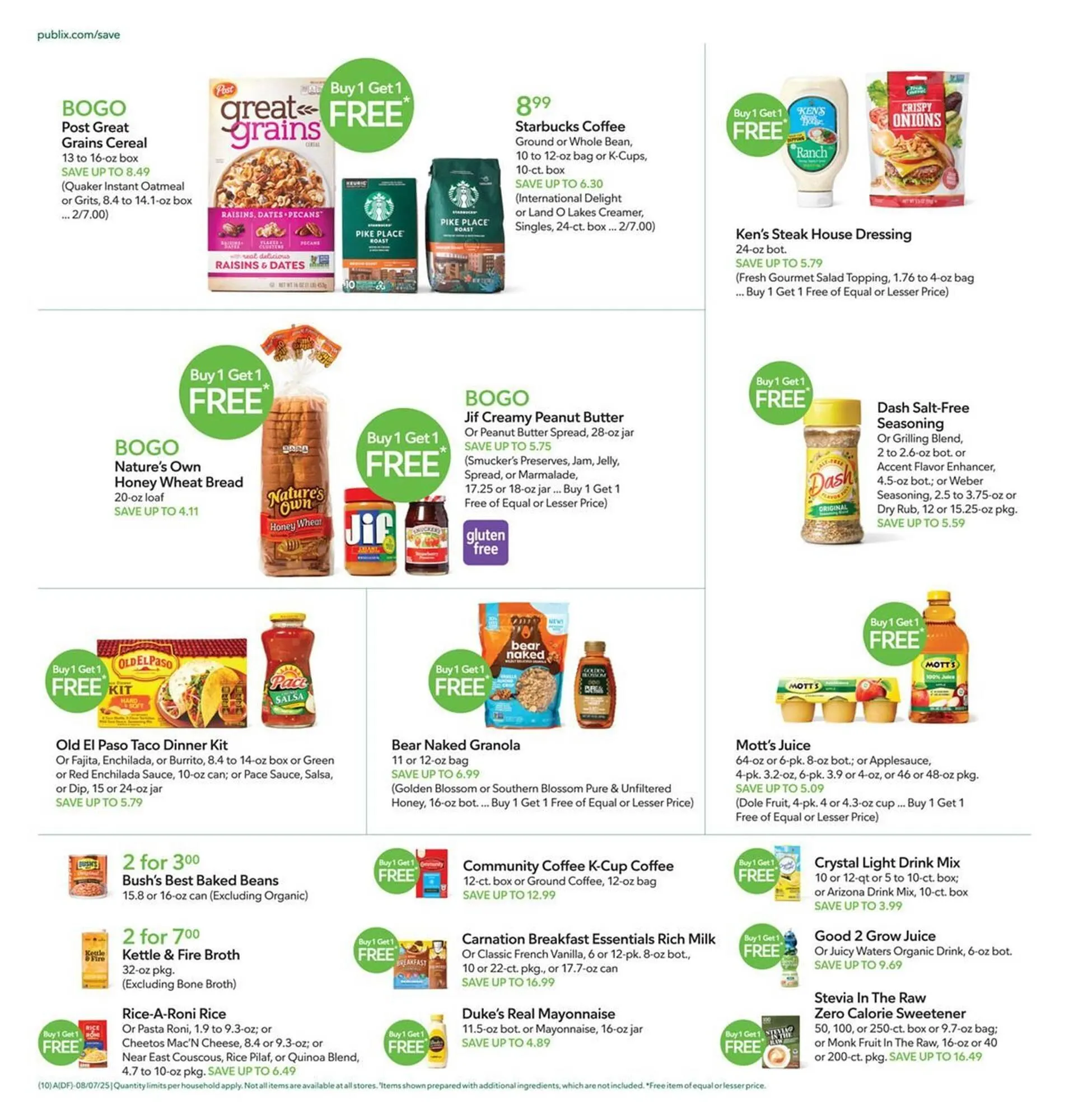 Weekly ad Publix Weekly Ad from August 6 to August 12 2025 - Page 10