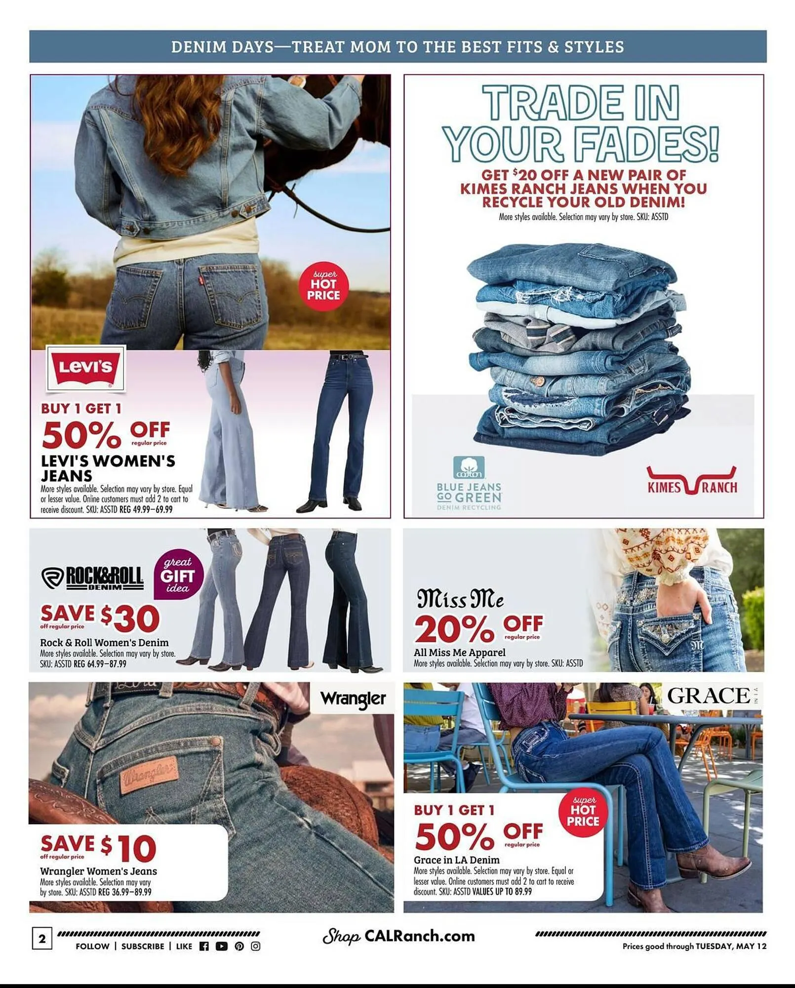 Weekly promotion C A L Ranch Stores weekly ad spanning from April 29 to May 12 2026 - Page 2 for Catalogue 365