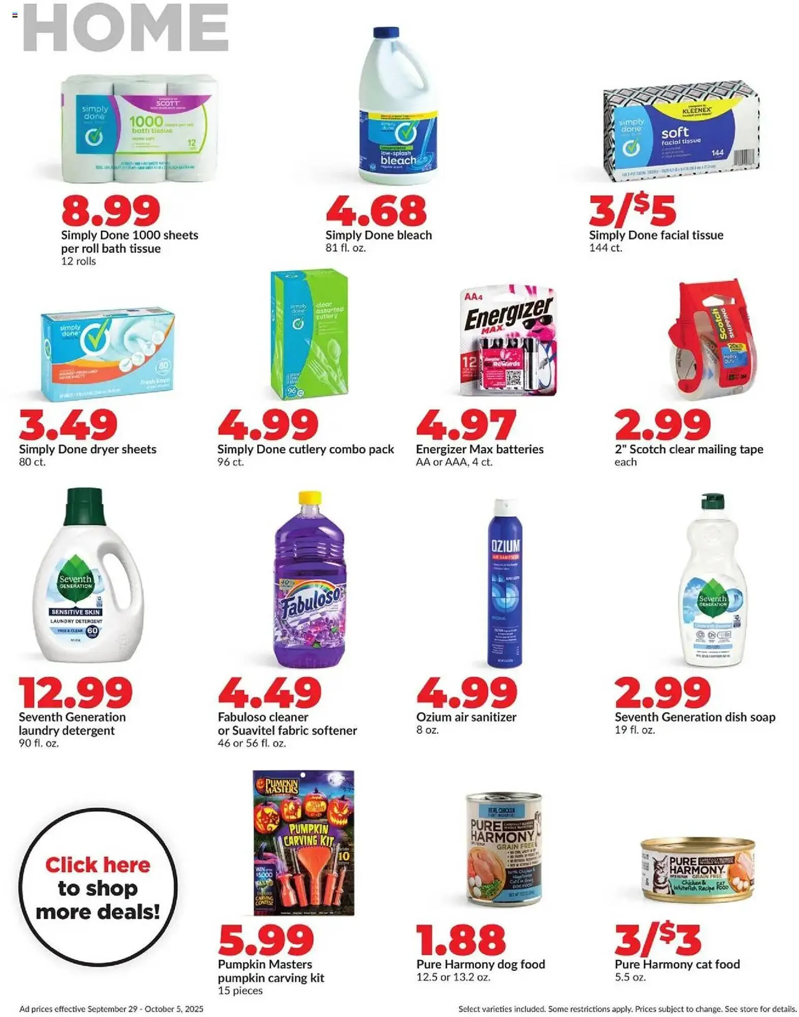 Weekly ad Hy-Vee weekly ad from September 29 to October 5 2025 - Page 22