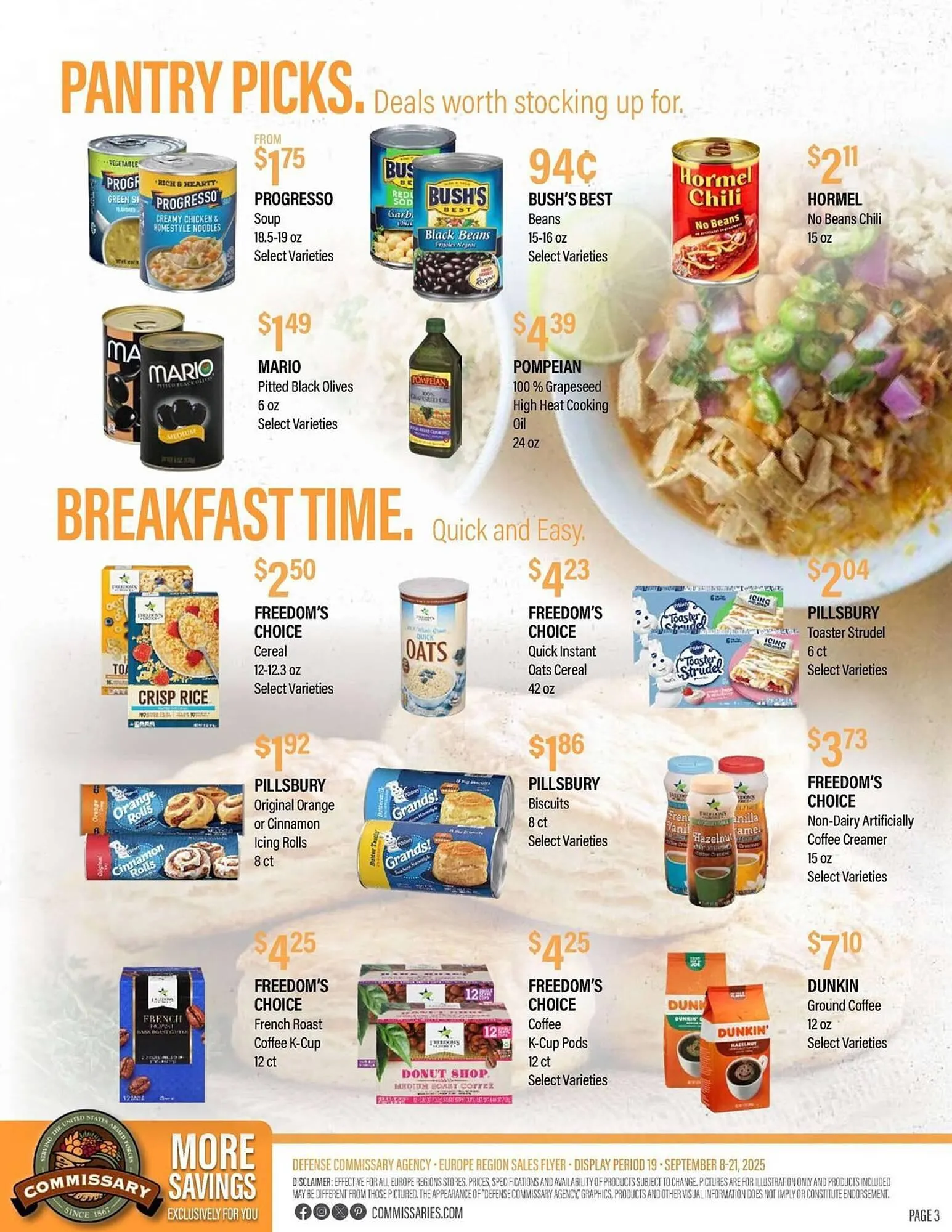 Weekly ad Commissary weekly ad from September 8 to September 21 2025 - Page 3