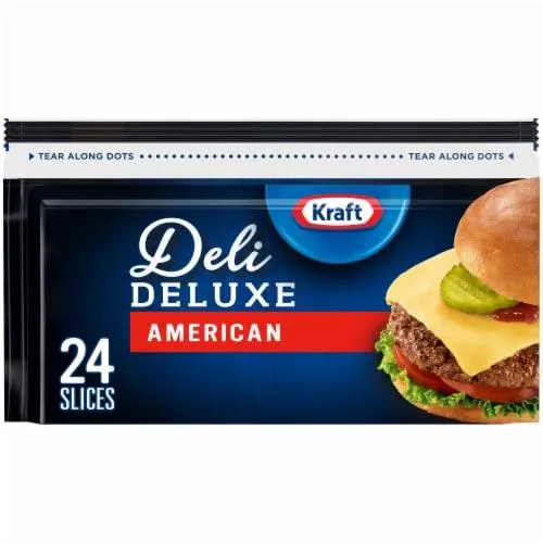 Kraft Deli Deluxe American Sliced Cheese