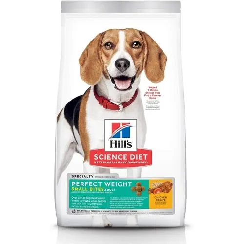 Hill's Science Diet Adult Perfect Weight Small Bites Dog Food - 4 lb