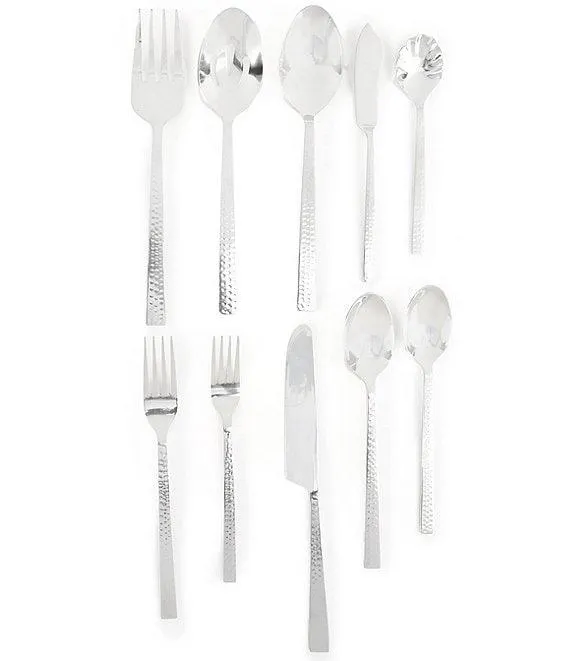 Pioneer 45-Piece Stainless Steel Flatware Set