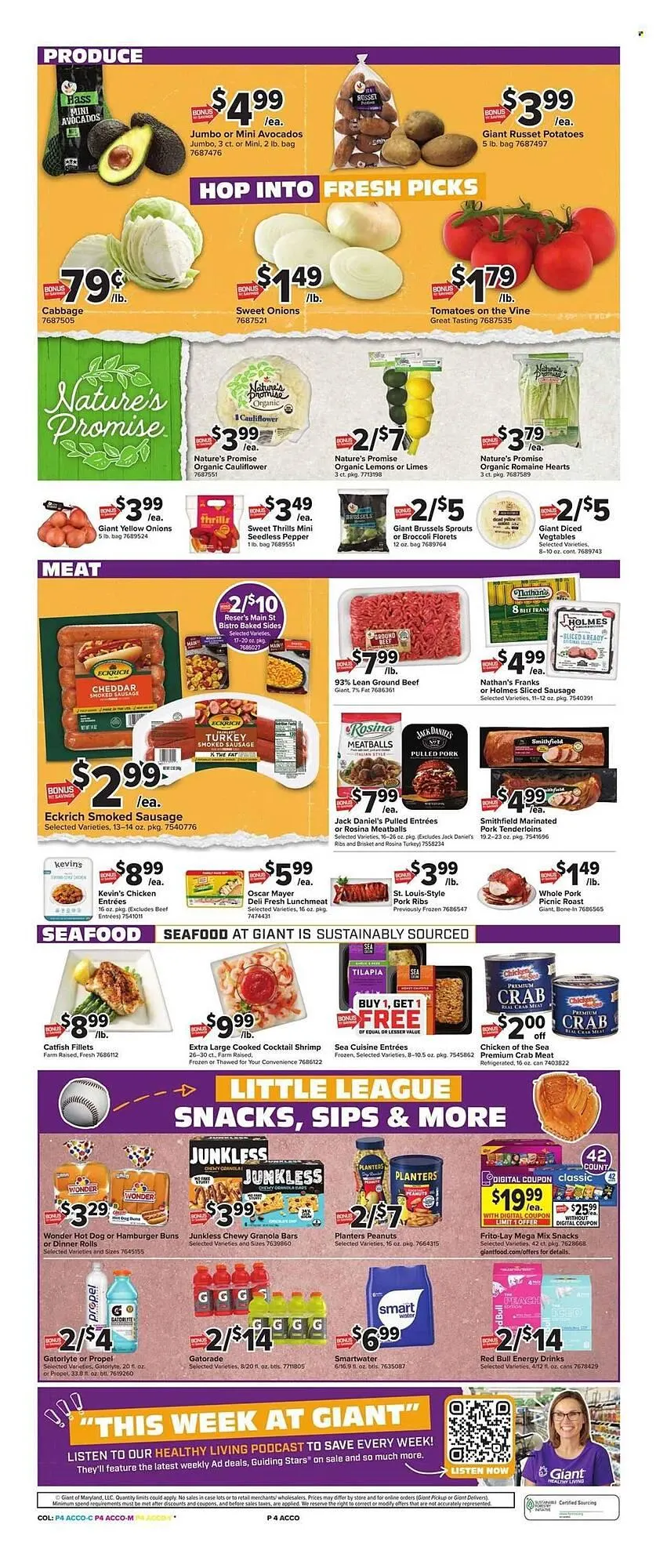 Weekly ad Giant Food weekly ad from April 3 to April 9 2026 - Page 7