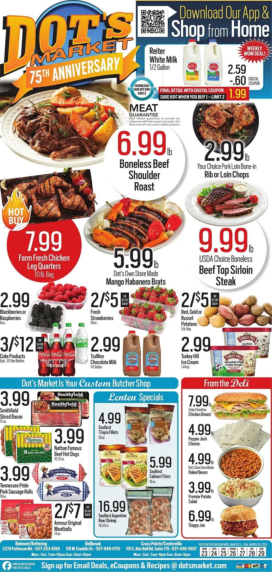 Weekly ad Dot's Market weekly ad from March 23 to March 29 2026 - Page 1