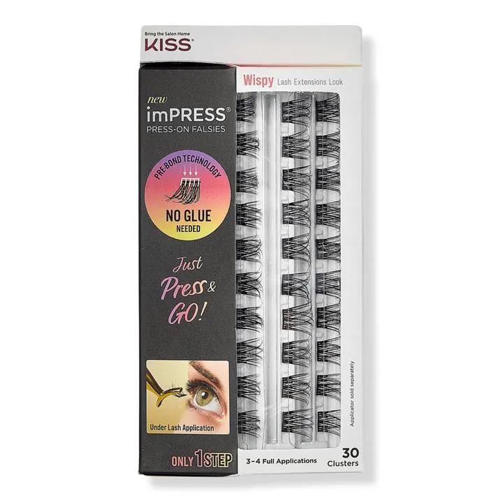imPRESS Press-On Falsies Eyelash Clusters Wispy Refill Pack