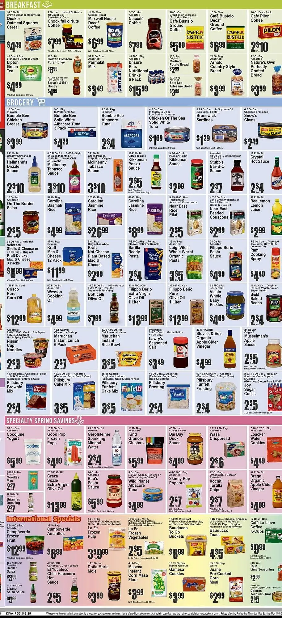 Weekly ad Almonte's Food Dynasty Marketplace Weekly Ad from May 9 to May 15 2025 - Page 6