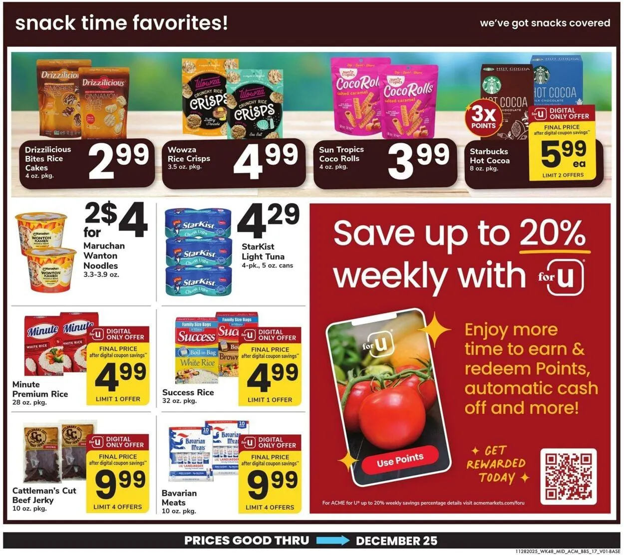 Weekly ad Acme Current weekly ad from November 28 to December 25 2025 - Page 17