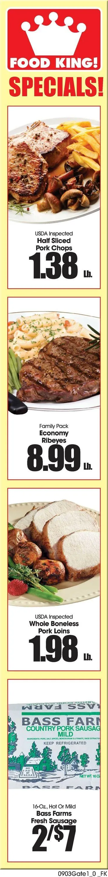 Weekly ad Food King Current weekly ad from September 3 to September 10 2025 - Page 7