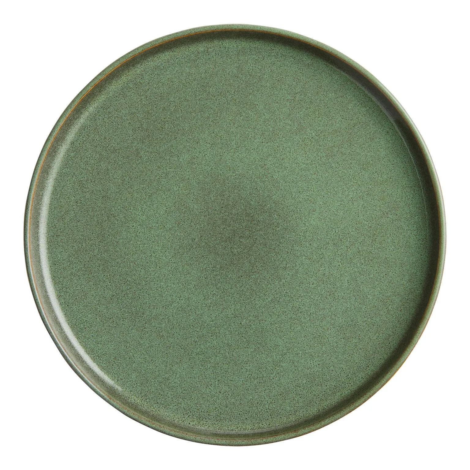 Grove Green Speckled Reactive Glaze Salad Plate