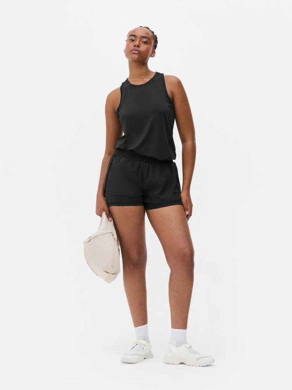 Pantalones cortos de correr tejidos