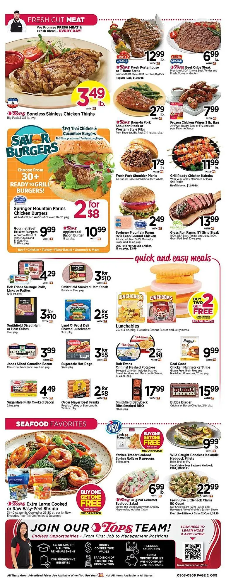 Weekly ad Tops Weekly Ad from August 3 to August 9 2025 - Page 2