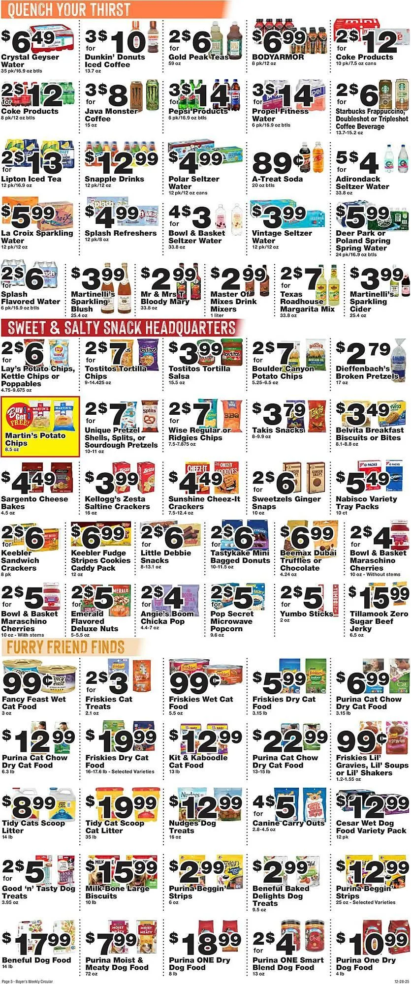 Weekly ad Boyer's Food Markets weekly ad from December 28 to January 3 2026 - Page 5