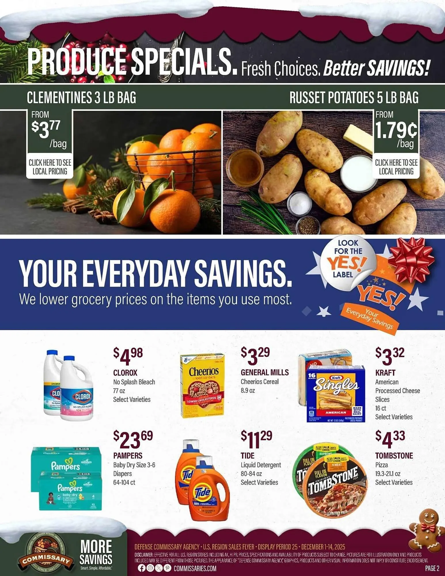 Weekly ad Commissary weekly ad from December 1 to December 14 2025 - Page 2