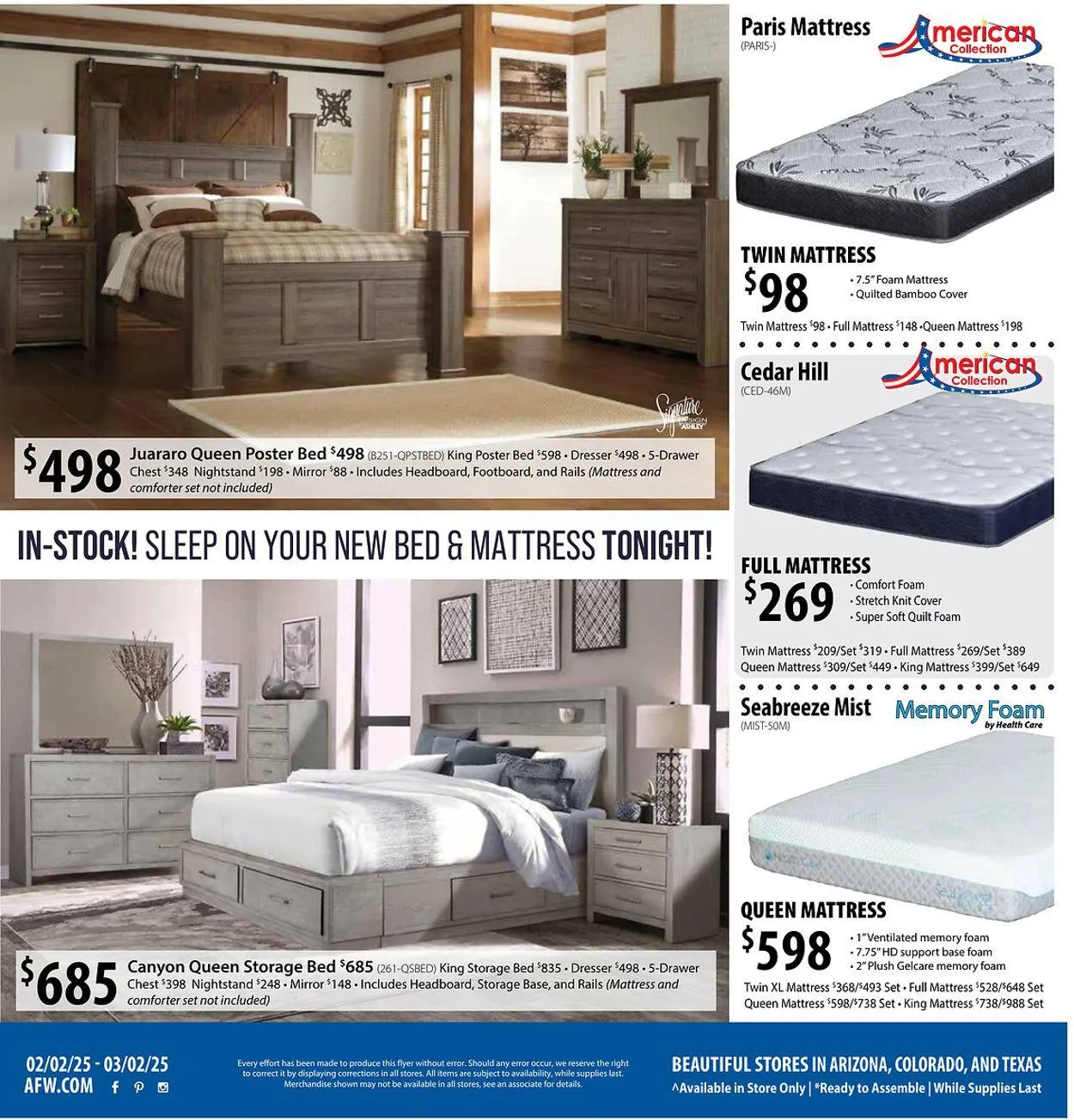 Weekly ad American Furniture Warehouse Current weekly ad from April 13 to April 27 2025 - Page 8