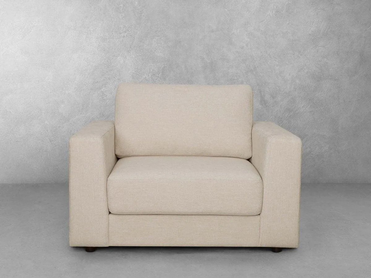 Elliot Fabric Chair - Beige