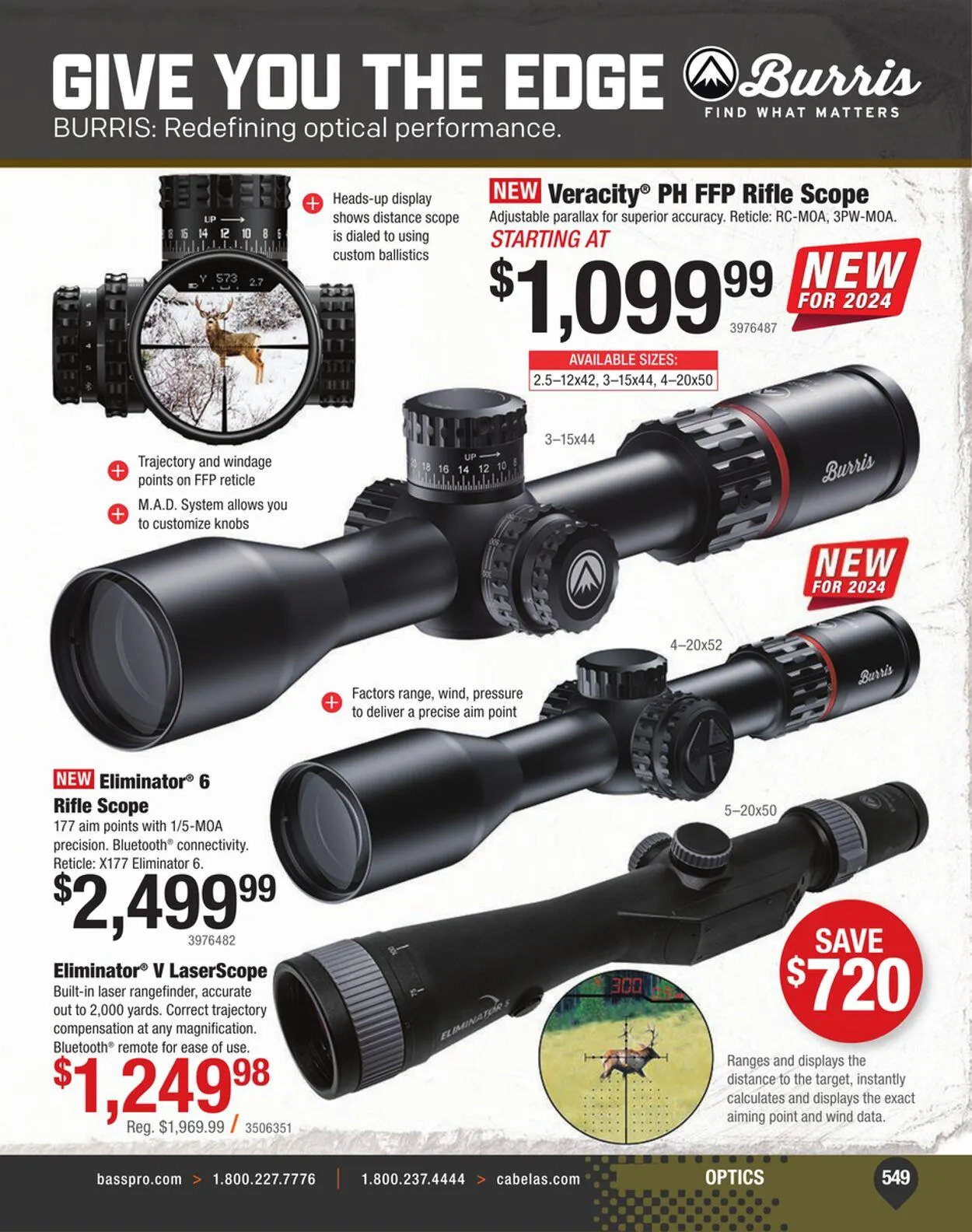 Weekly ad Bass Pro Current weekly ad from September 4 to September 18 2024 - Page 549