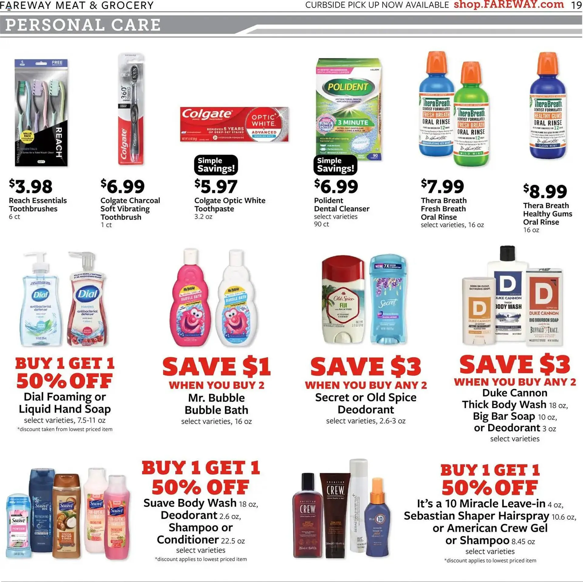 Weekly promotion Fareway weekly ad spanning from April 6 to April 11 2026 - Page 19 for Catalogue 365