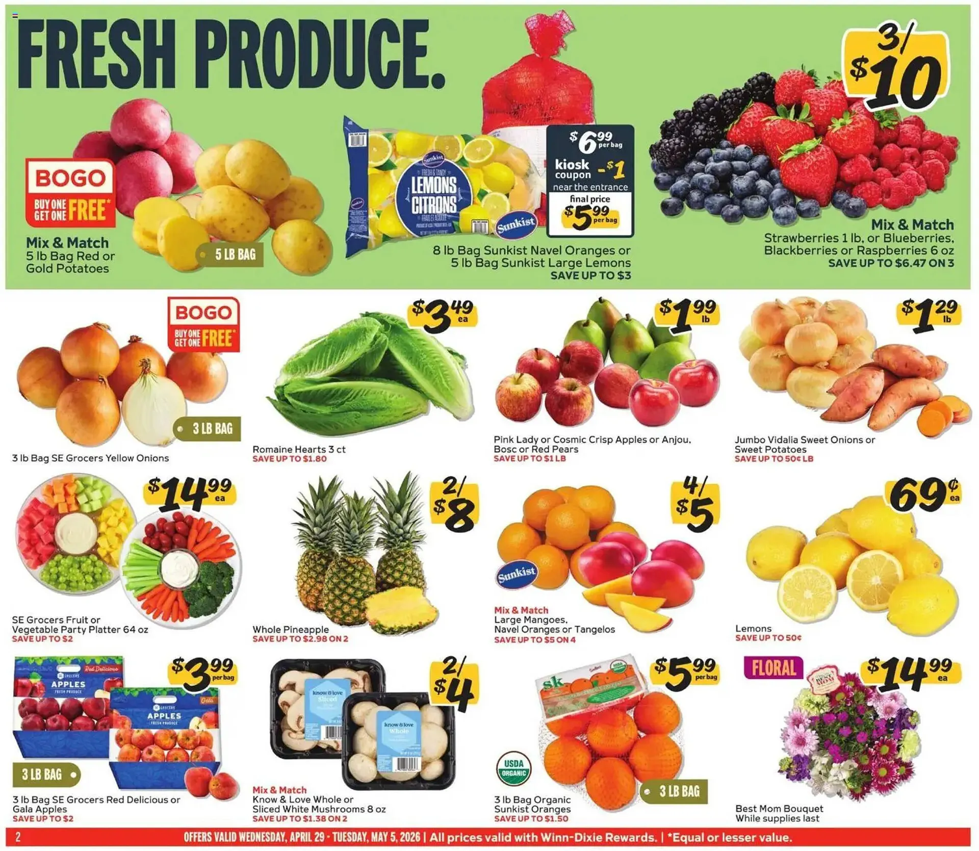 Weekly ad Winn Dixie weekly ad from April 29 to May 5 2026 - Page 2