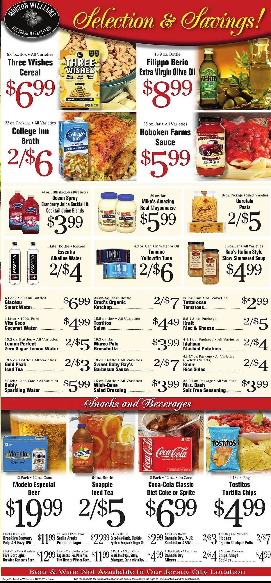 Weekly ad Morton Williams weekly ad from October 3 to October 9 2025 - Page 2