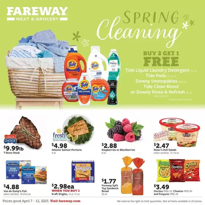 Weekly ad Our best deals for you from April 7 to April 12 2025 - Page 1