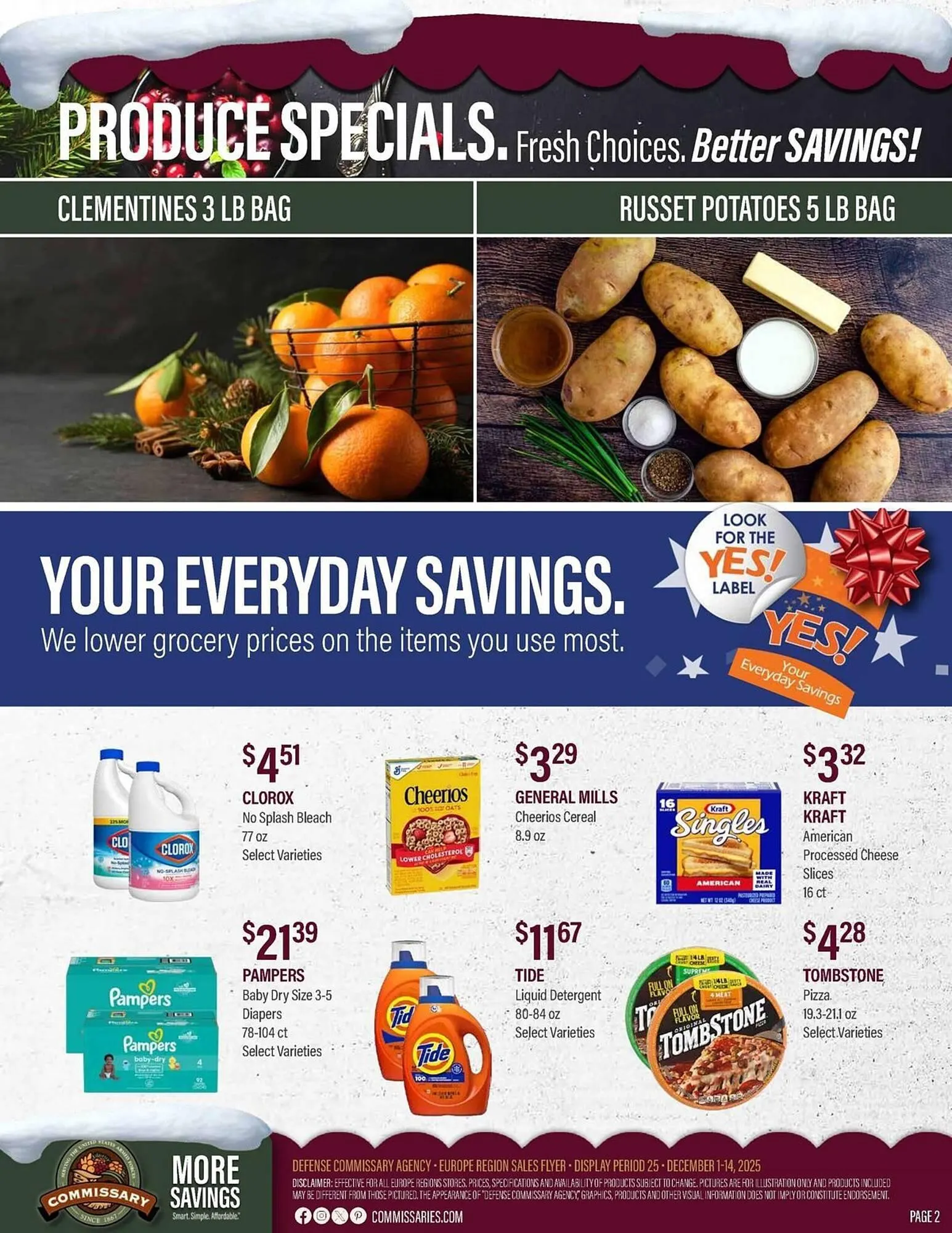 Weekly ad Commissary weekly ad from December 1 to December 14 2025 - Page 2