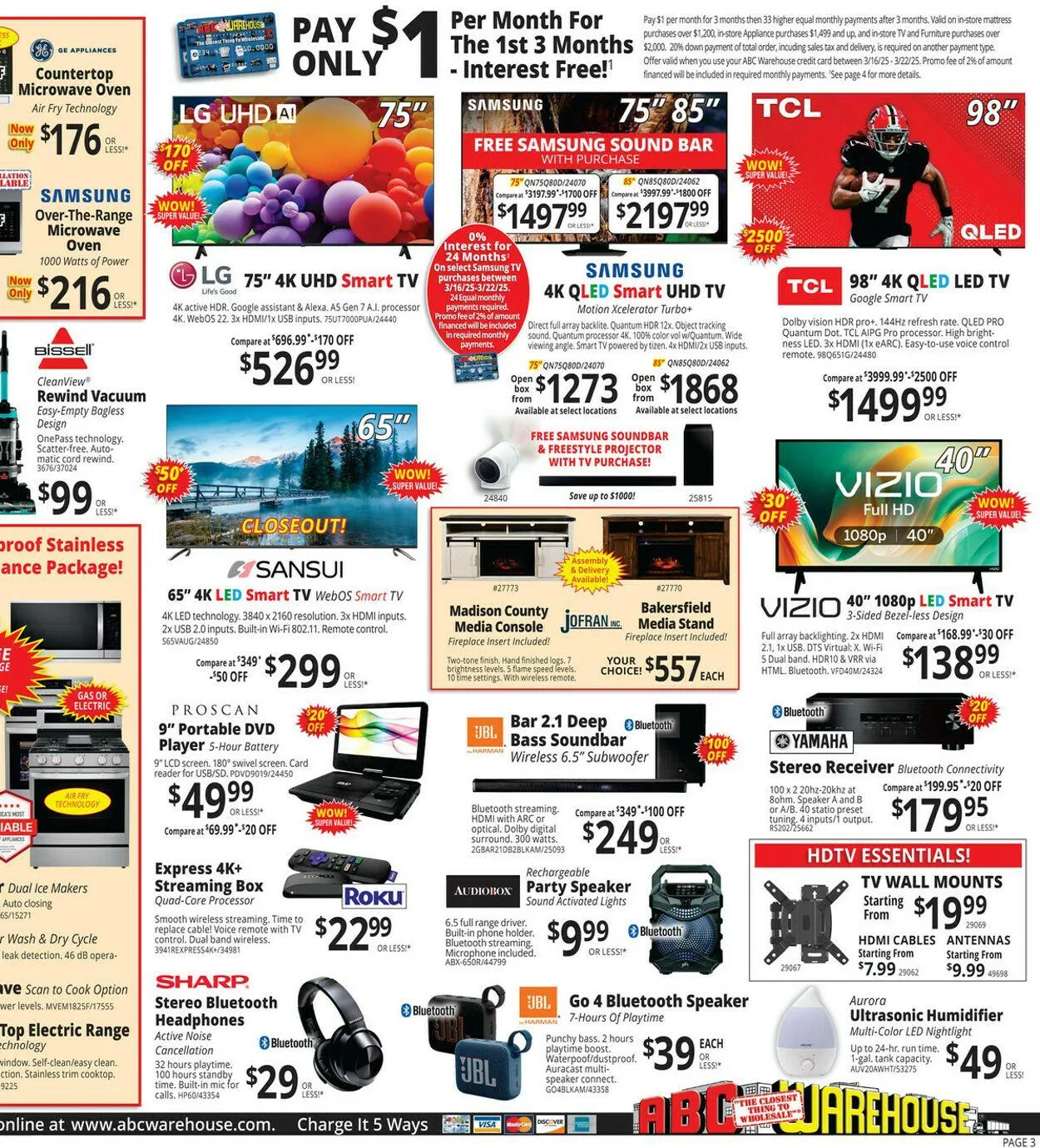 Weekly ad ABC Warehouse Current weekly ad from March 16 to March 22 2025 - Page 3