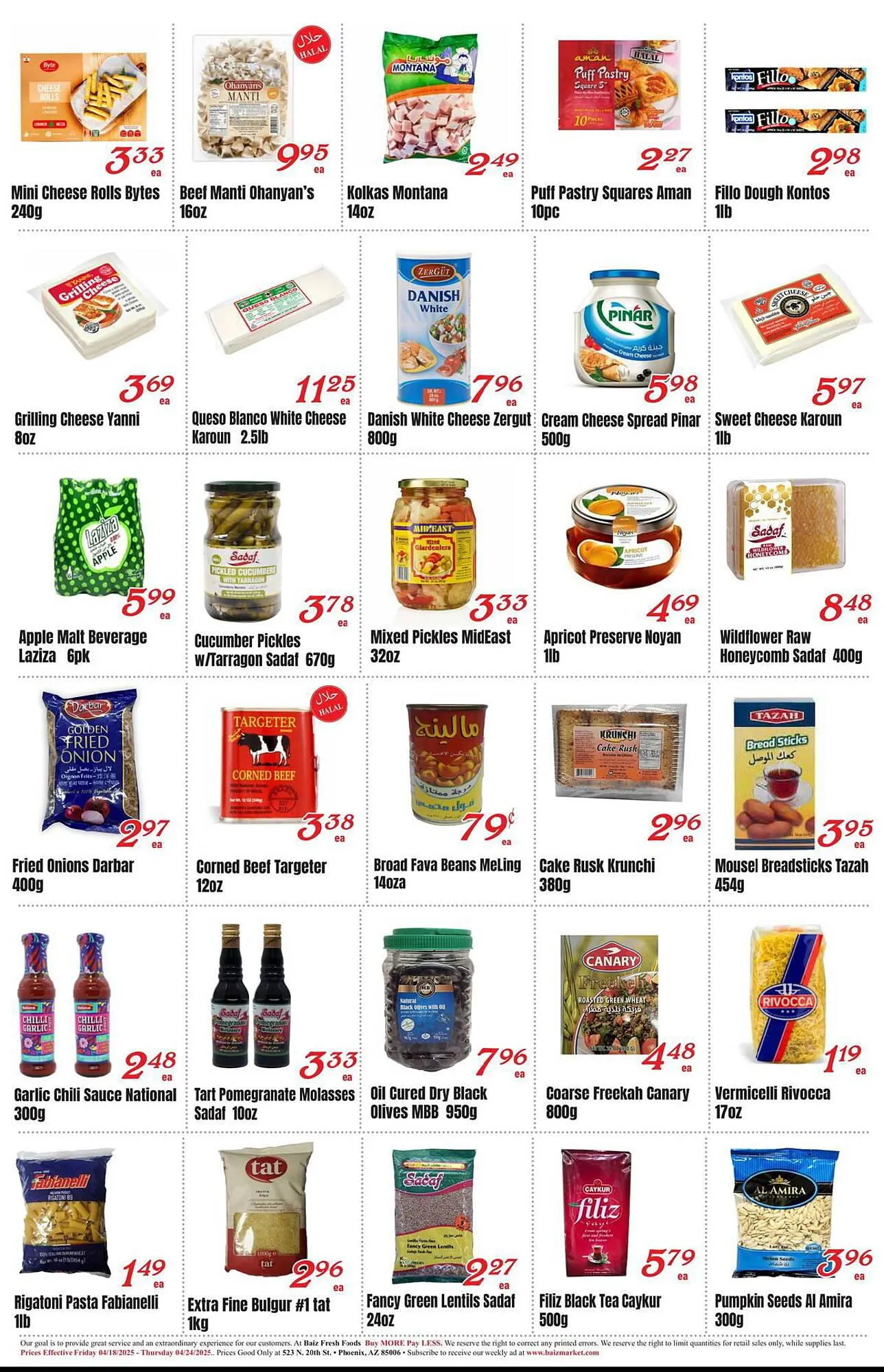 Weekly ad Baiz Market Place Weekly Ad from April 18 to April 24 2025 - Page 2