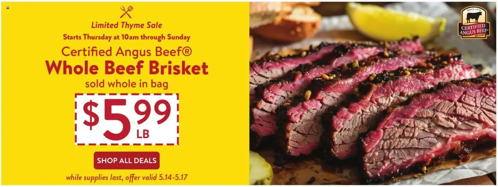 Weekly ad Fresh Thyme weekly ad from May 13 to May 20 2026 - Page 1
