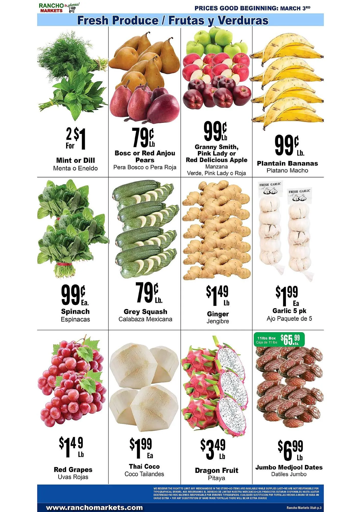 Weekly ad Rancho Markets weekly ad from March 3 to March 9 2026 - Page 3