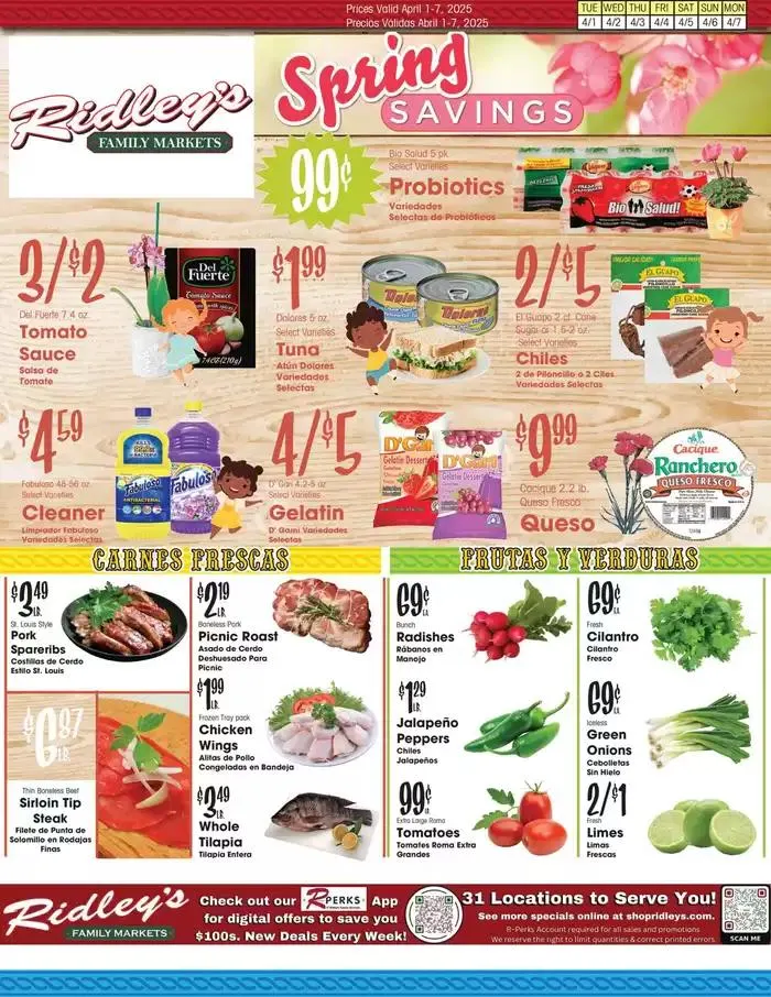 Ridleys Family Markets weekly ad - 2