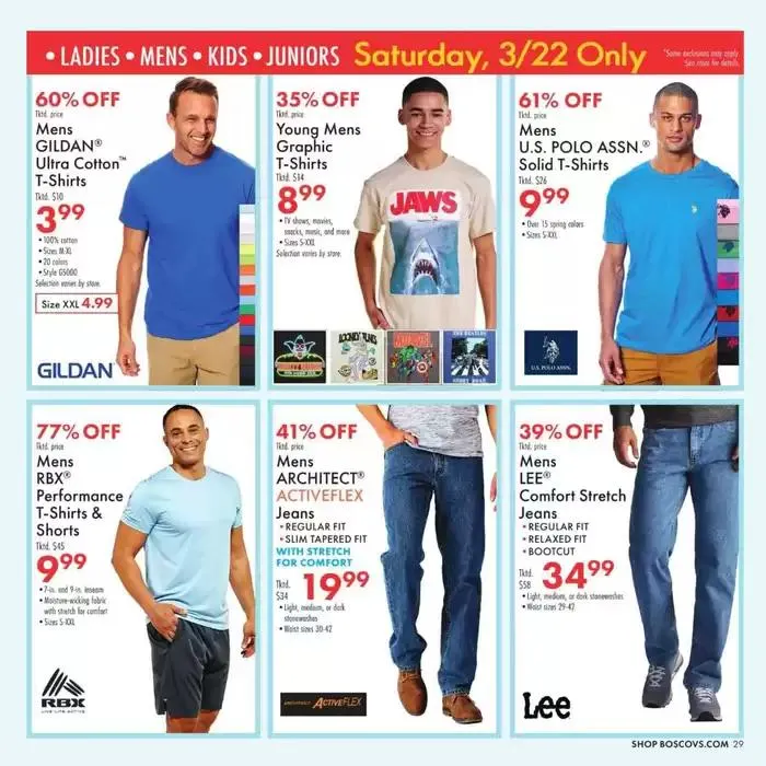 Weekly ad Weekly Ads Boscov's from March 20 to April 2 2025 - Page 29