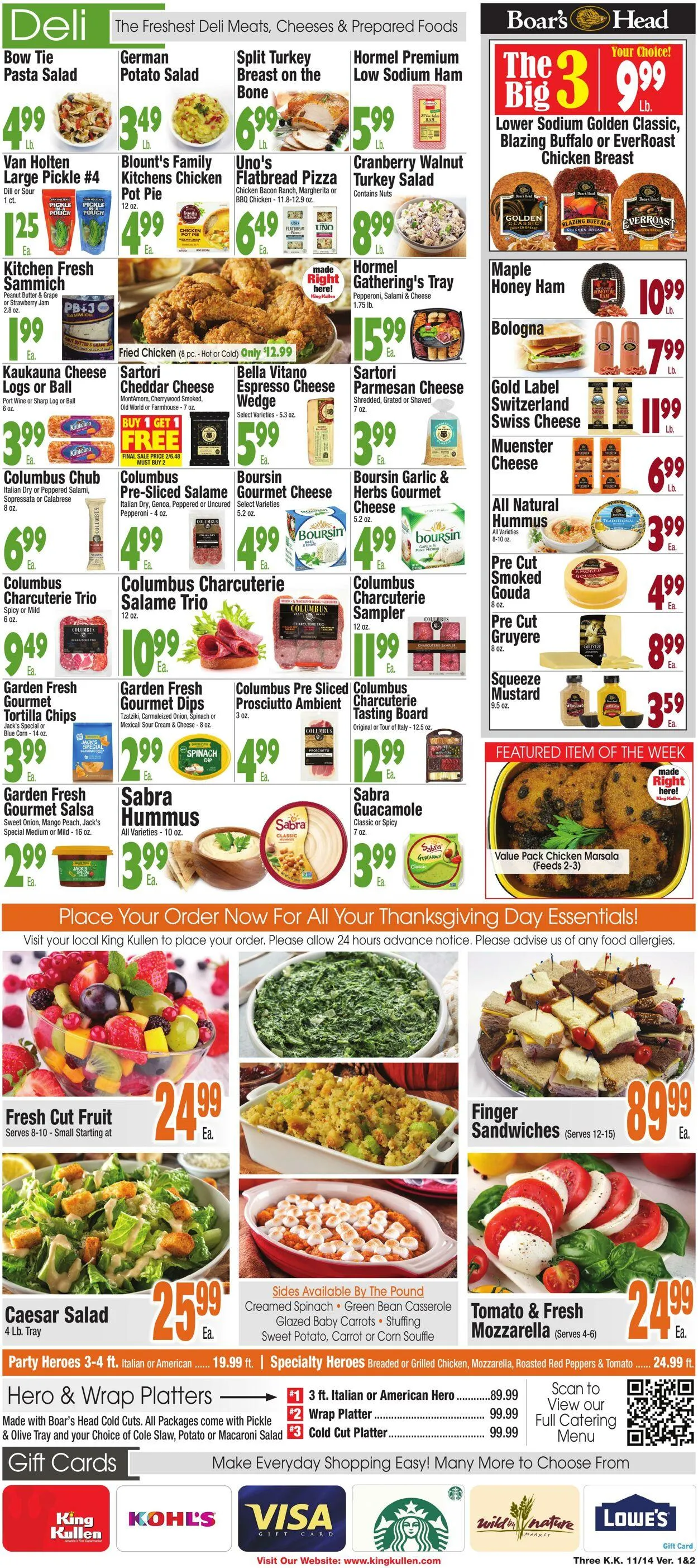 Weekly ad King Kullen Current weekly ad from November 13 to November 20 2025 - Page 3