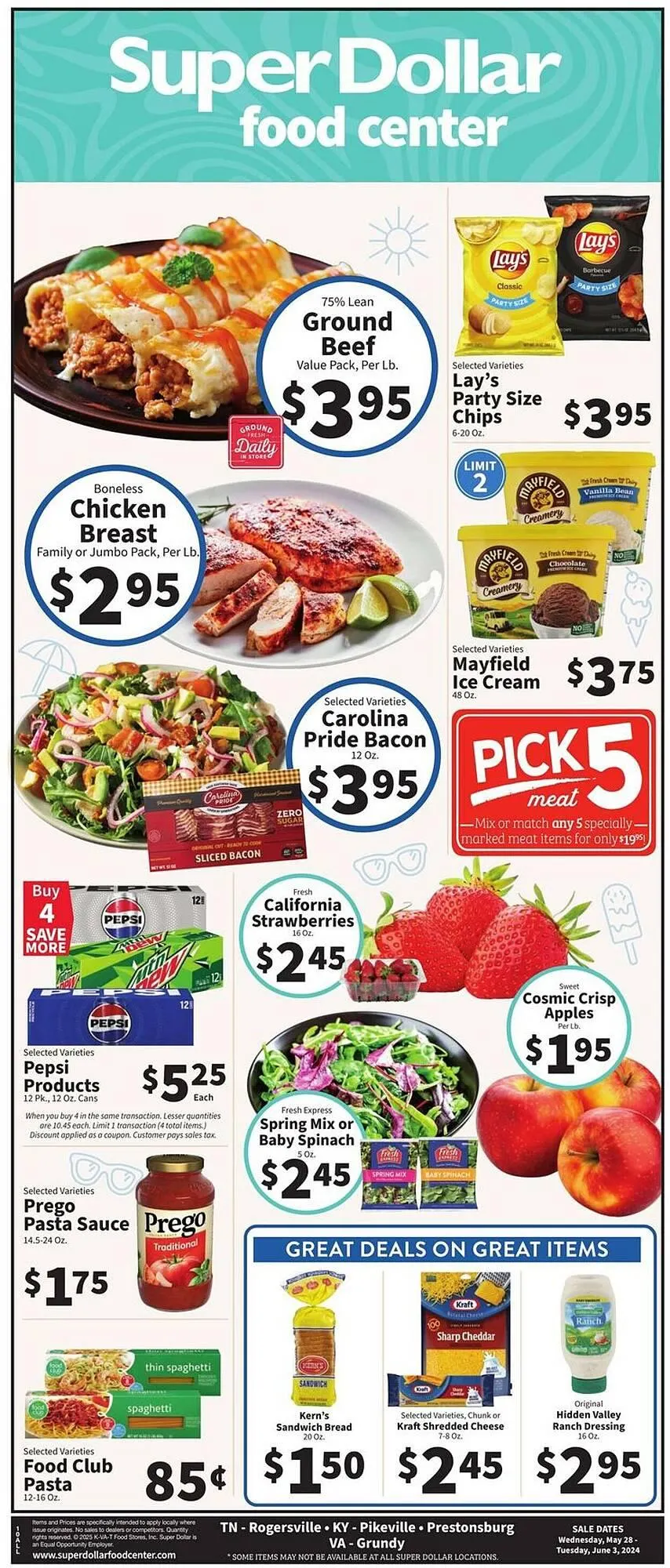 Super Dollar Food Center Weekly Ad - 1