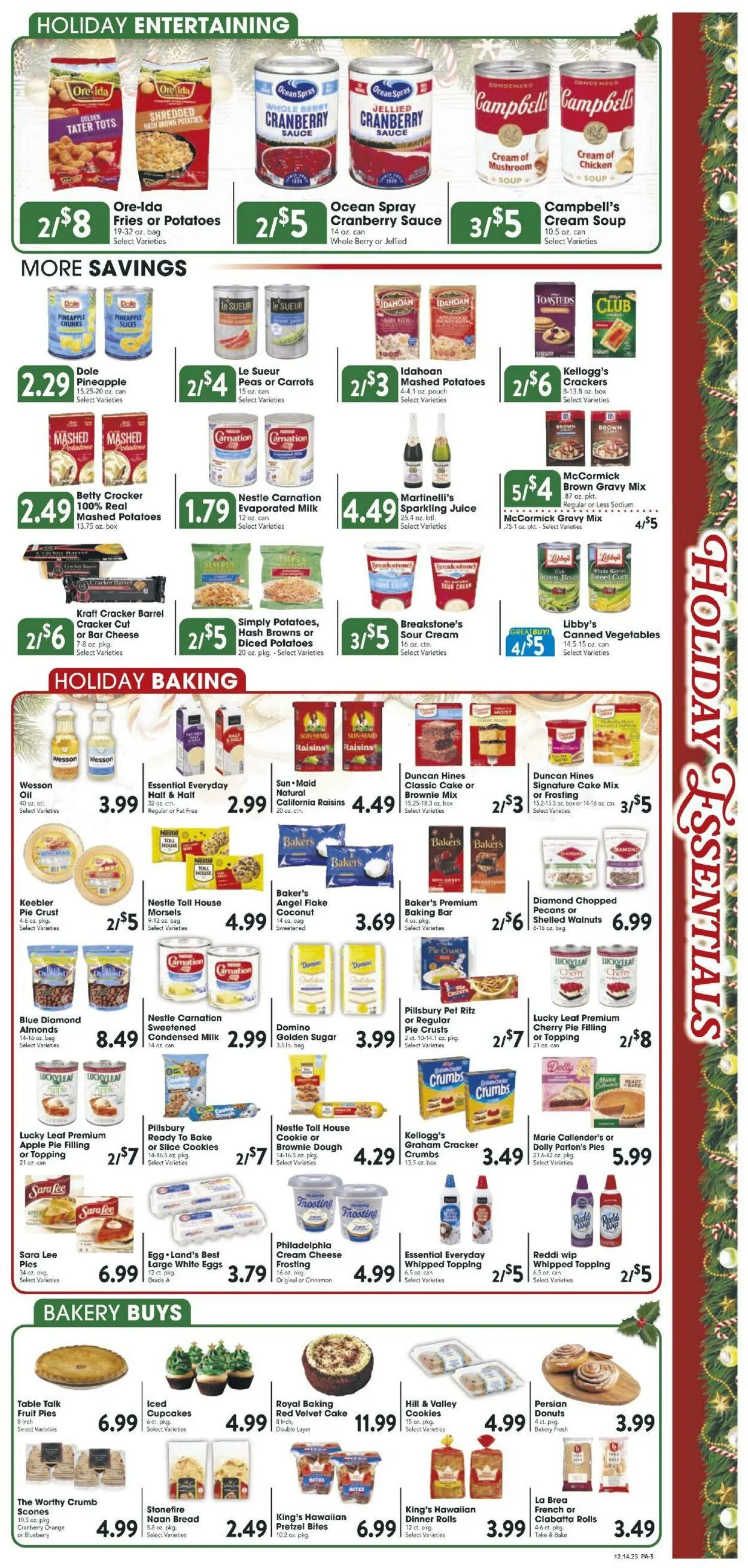Weekly promotion Farm Fresh spanning from December 14 to December 20 2025 - Page 3 for Catalogue 365