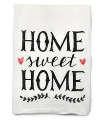 Cotton Creations Tea Towel - Home Sweet Home