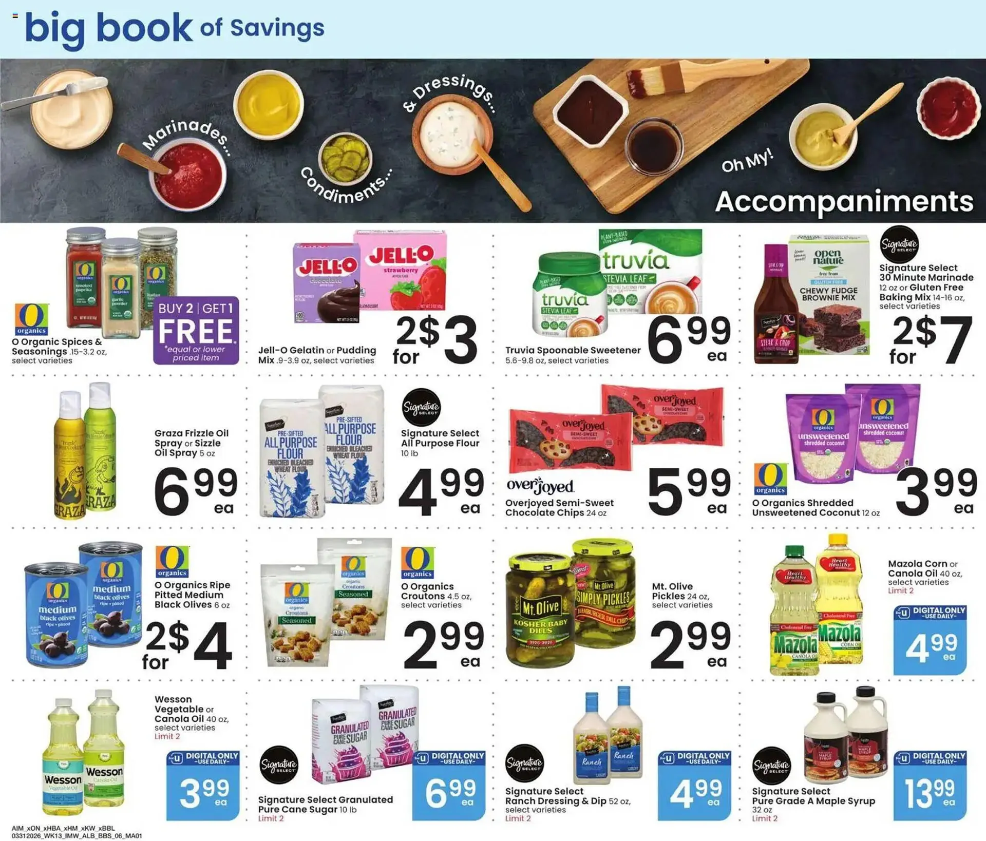 Weekly promotion Albertsons weekly ad spanning from March 31 to April 28 2026 - Page 6 for Catalogue 365
