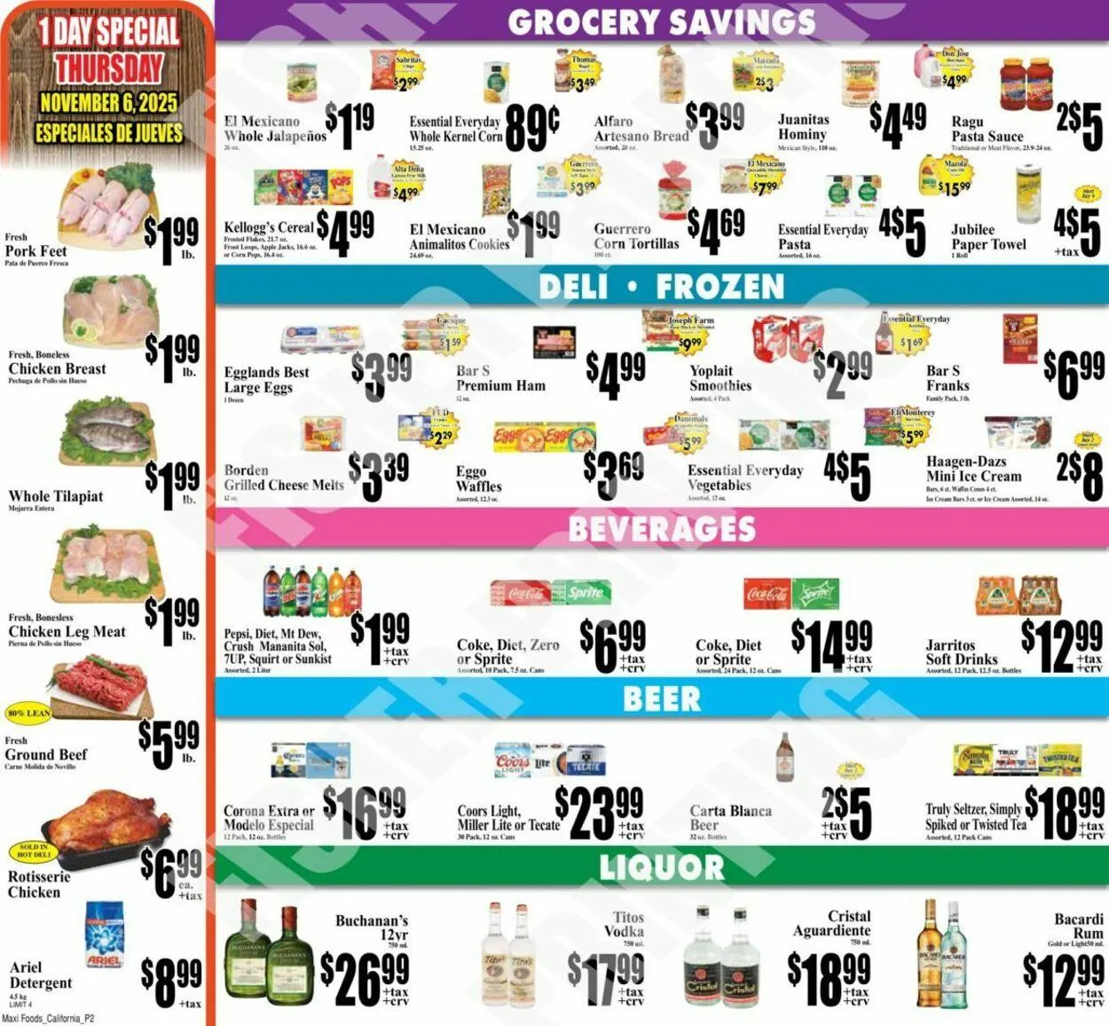 Weekly ad Maxi Foods Current weekly ad from November 5 to November 11 2025 - Page 2