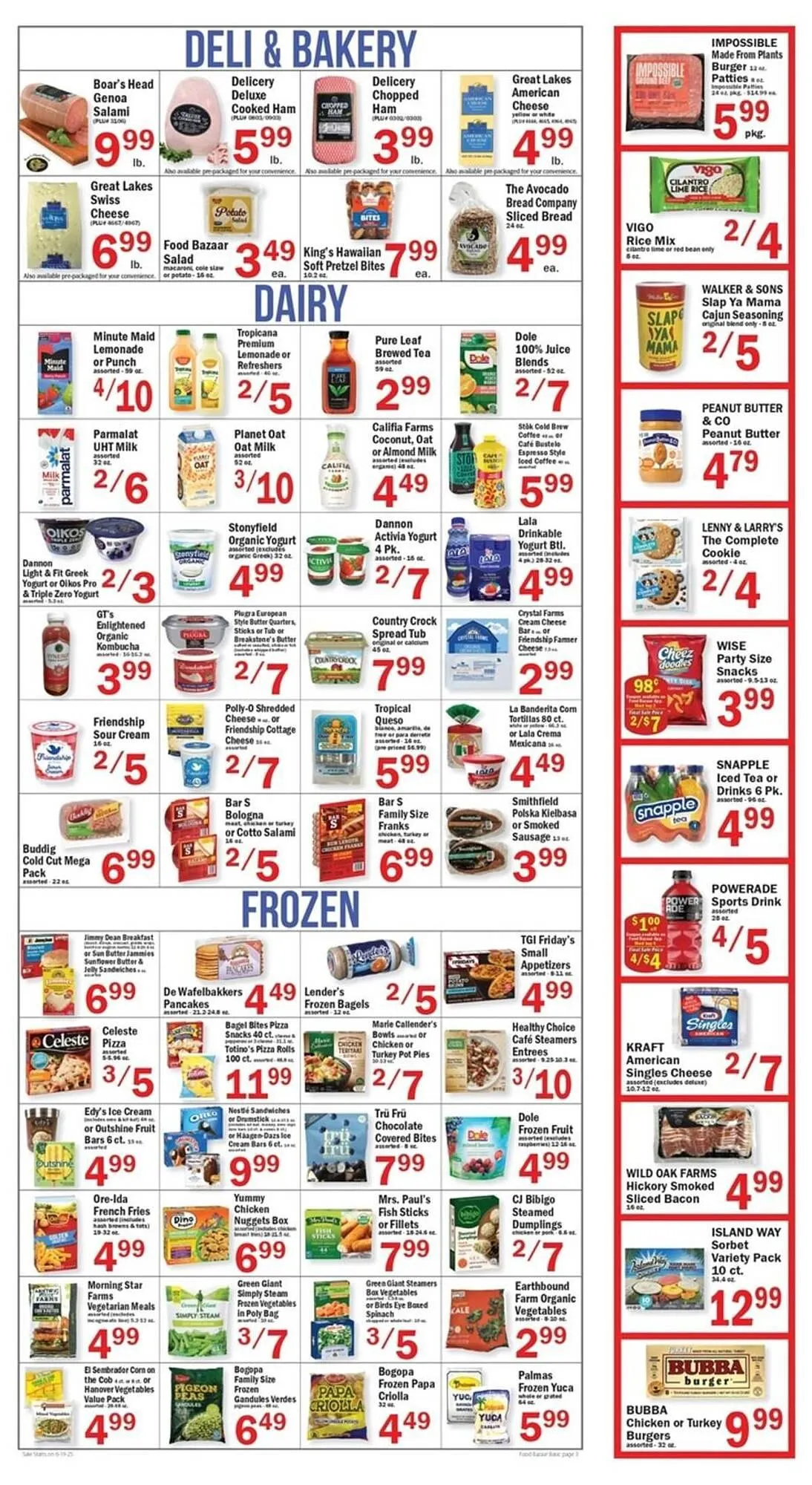 Weekly ad Food Bazaar Weekly Ad from June 19 to June 25 2025 - Page 3