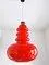 Vintage Smoked Glass Wall Lamp from Peill & Putzler, 1960s