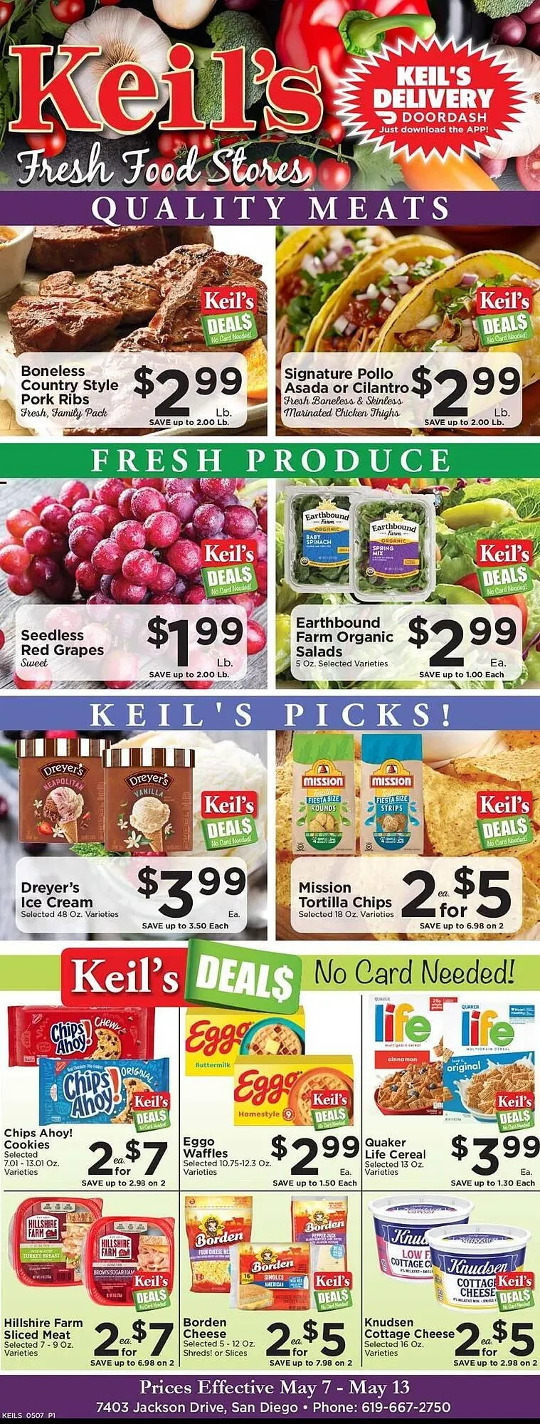 Keils Fresh Food Stores Weekly Ad - 1