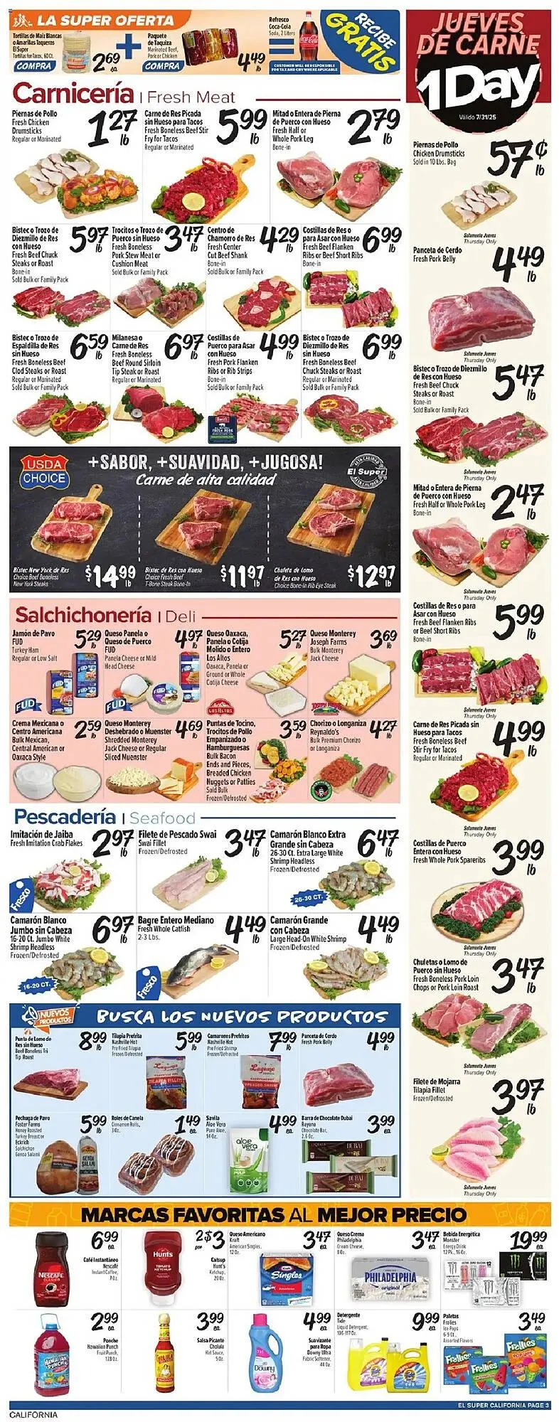 Weekly ad El Super Weekly Ad from July 30 to August 6 2025 - Page 3