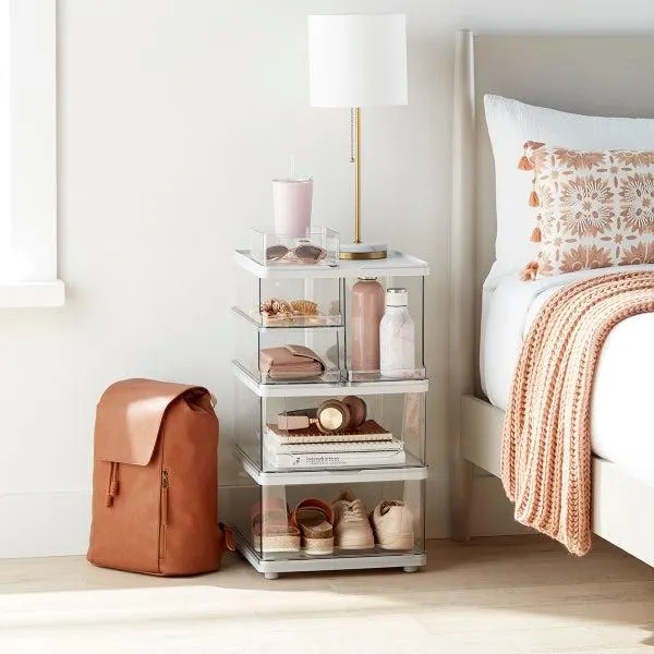 Manhattan Modular Organizers Nightstand Storage Solution